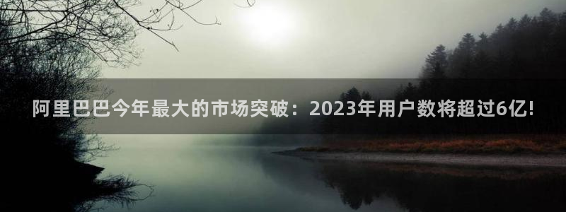 OB视讯平台主管：阿里巴巴今年最大的市场突破：2023年用户数将超过6亿!
