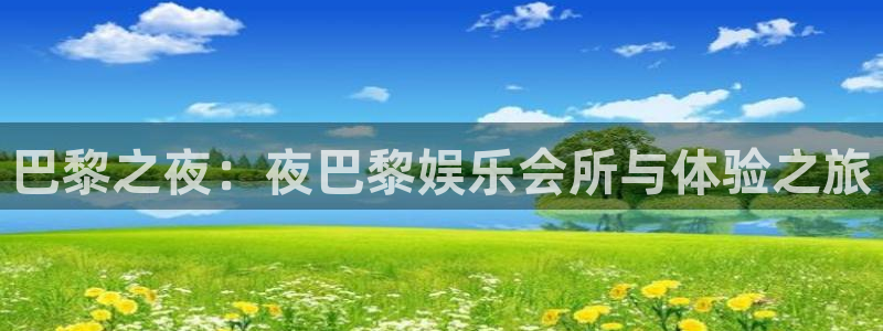 OB视讯k：巴黎之夜：夜巴黎娱乐会所与体验之旅